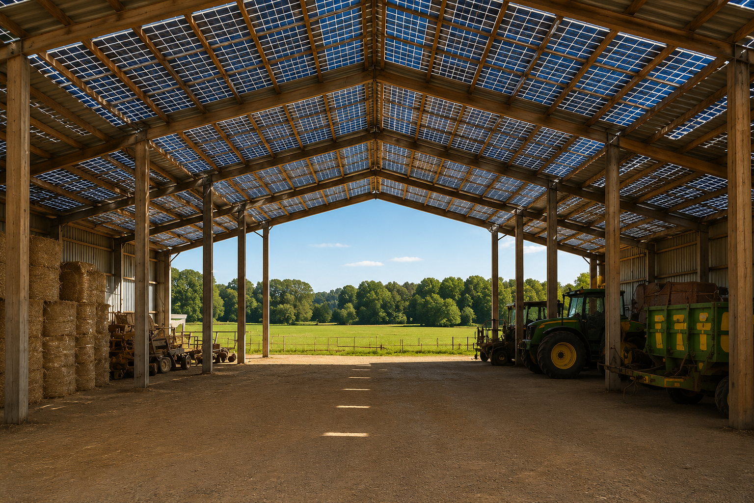 Hangar agricole